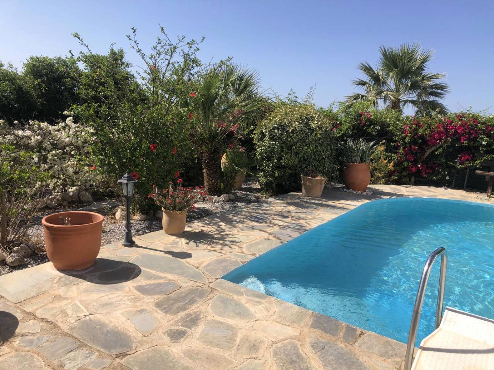 Gemuetliche Villa Mailin Priv. Pool Schoene Aussicht Skouloufia Bagian luar foto