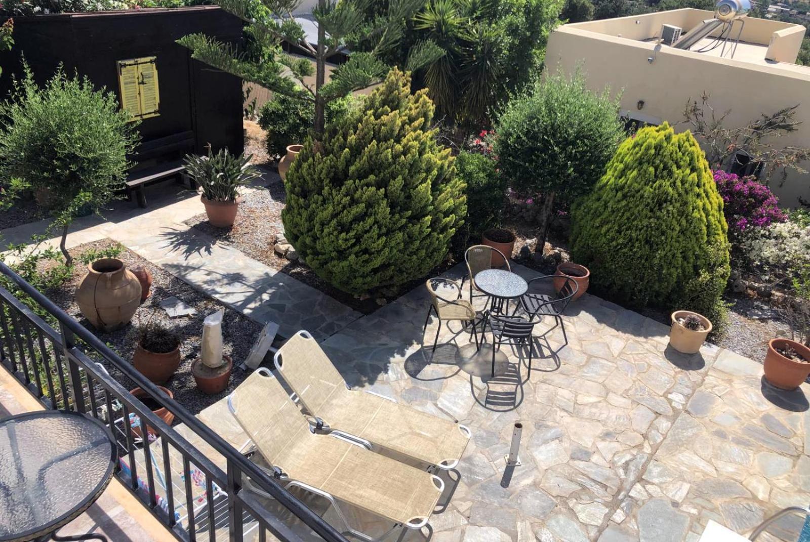 Gemuetliche Villa Mailin Priv. Pool Schoene Aussicht Skouloufia Bagian luar foto